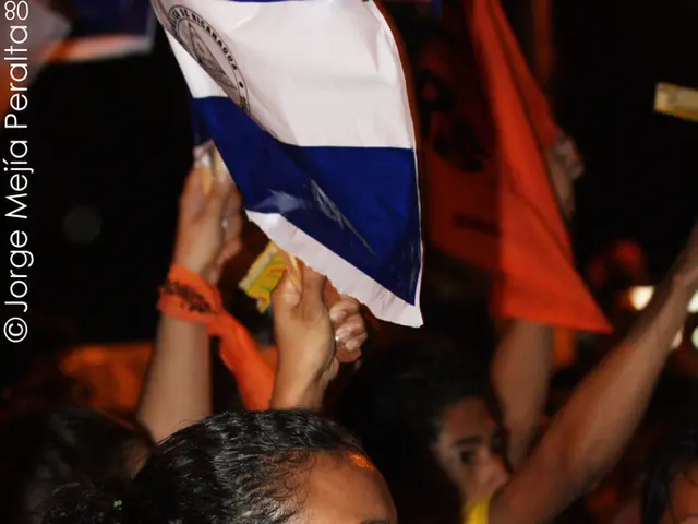 Students from NLU institutions take to the streets in protest against the application and...