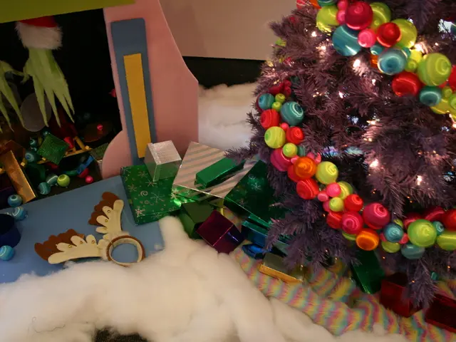 Handmade Christmas Tree Crafting through Sewing Project